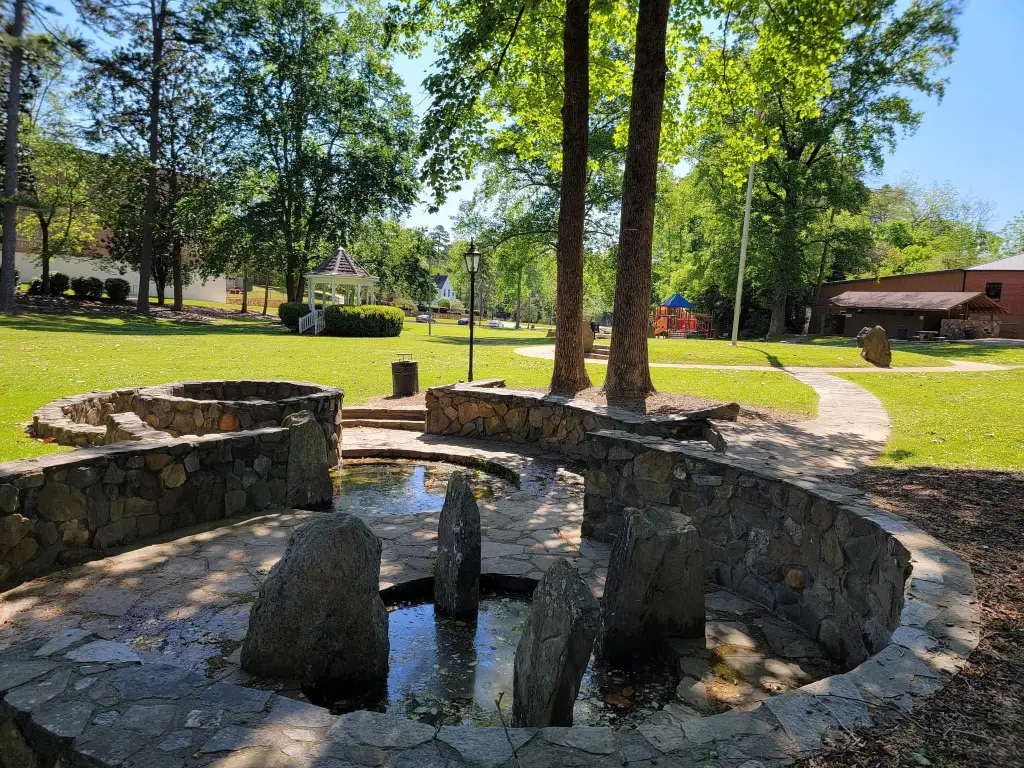 It’s Not a Broken Fountain: The Intrigue of Springs Park’s Mysterious Void