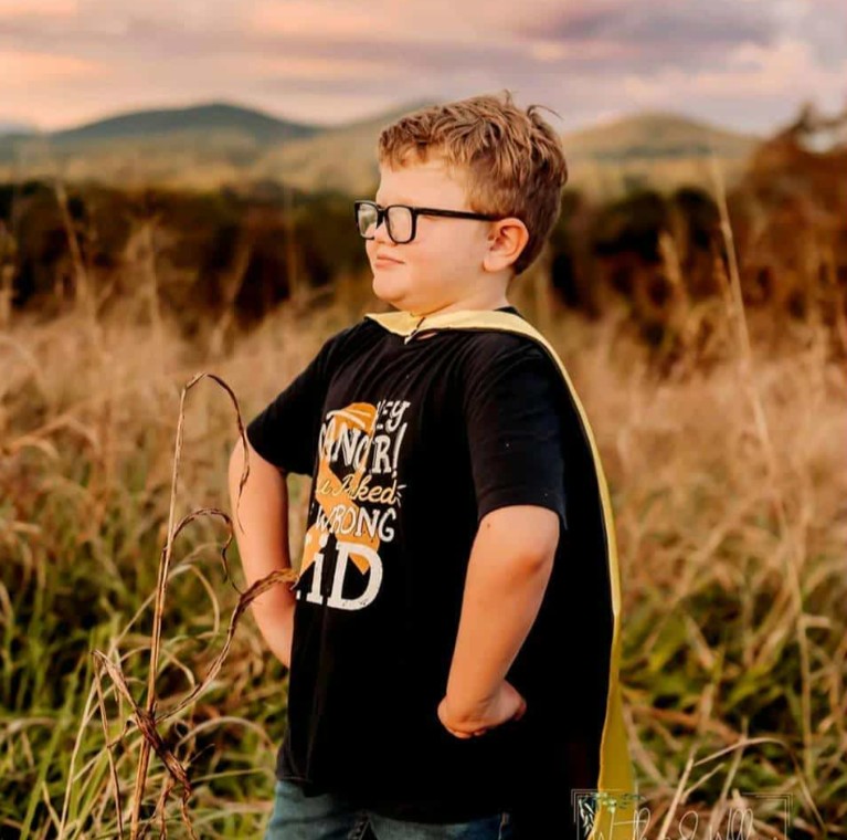 “He Knows God hears him.” Kayden Sorrells, Age 9, Battles Cancer & the Fourth Grade”